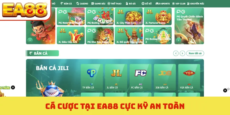 EA88 3 Cá cược tại EA88 cực kỳ an toàn