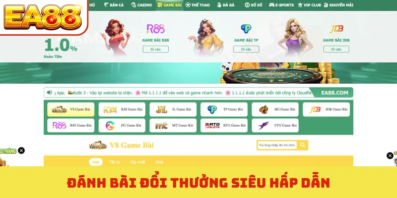 EA88 8 Đánh bài đổi thưởng siêu hấp dẫn